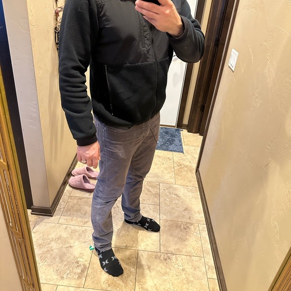 North face men large zip up jacket fleece - Picture 6 of 7